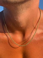 WHEAT CHAIN 3MM | 18K Gold