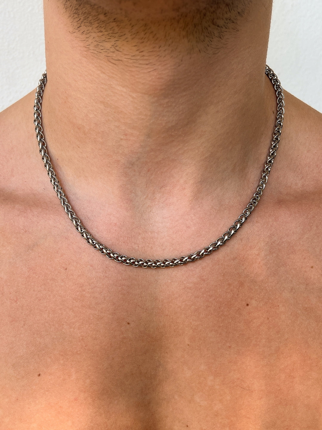 WHEAT CHAIN 5MM | Zilver