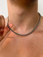 WHEAT CHAIN 5MM | Zilver