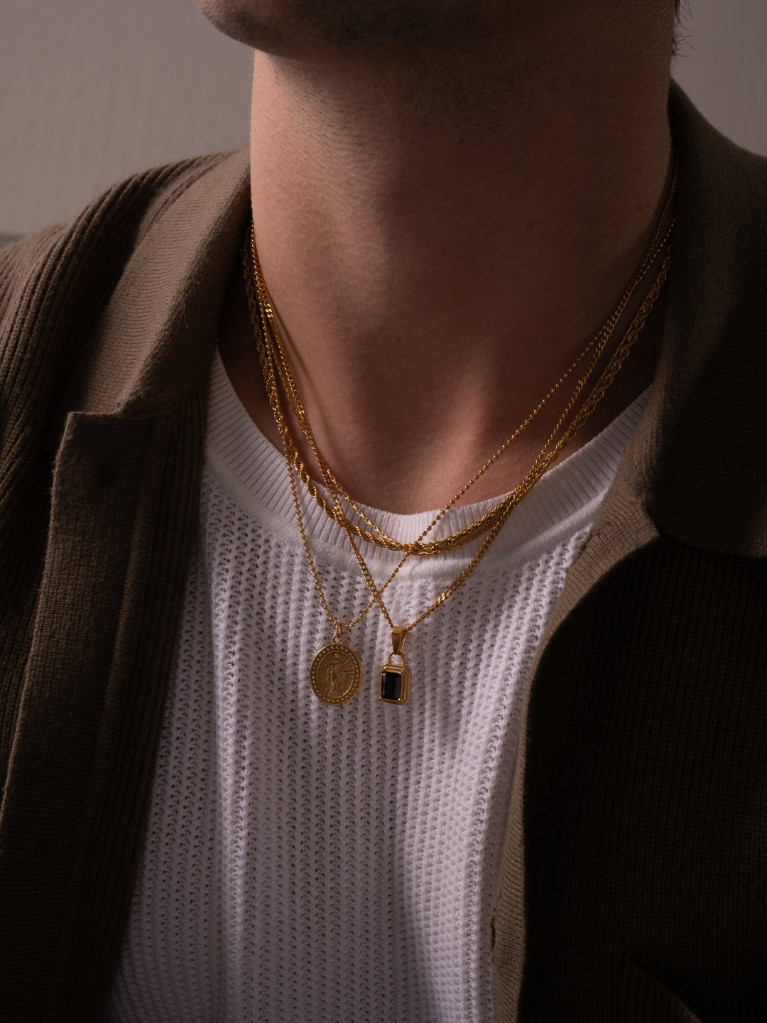 MIDNIGHT GEMSTONE CHAIN | 18K Goud