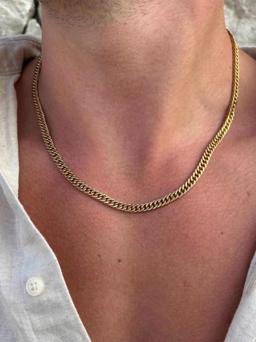 CUBAN CHAIN 5MM | 18K Goud