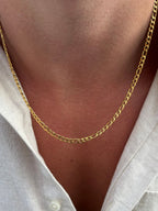 FIGARO CHAIN 3MM | 18K Goud