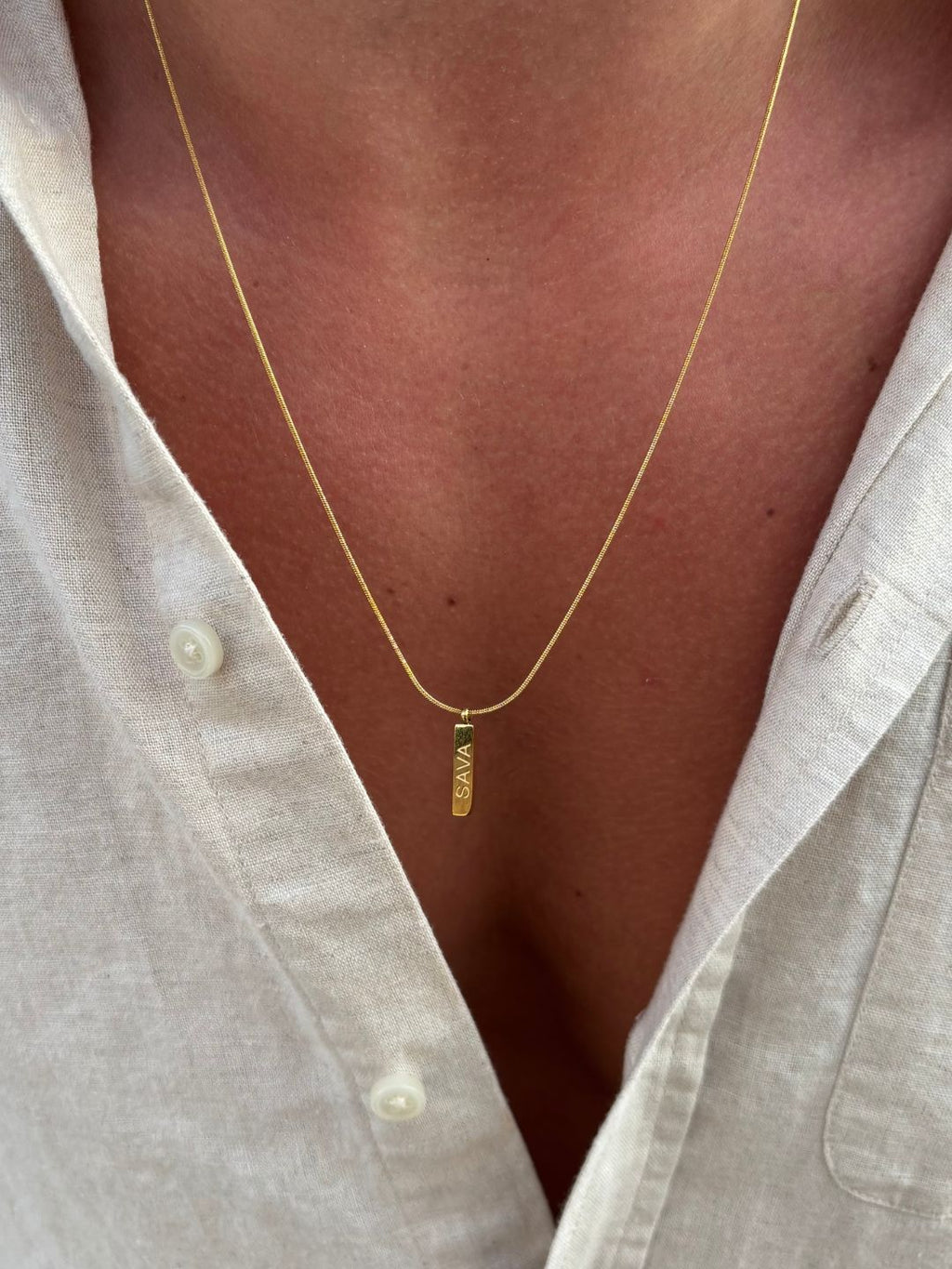 SAVA NECKLACE | 18K Goud