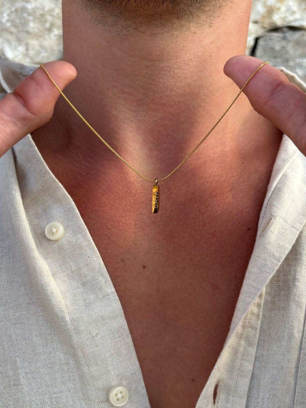 SAVA NECKLACE | 18K Goud
