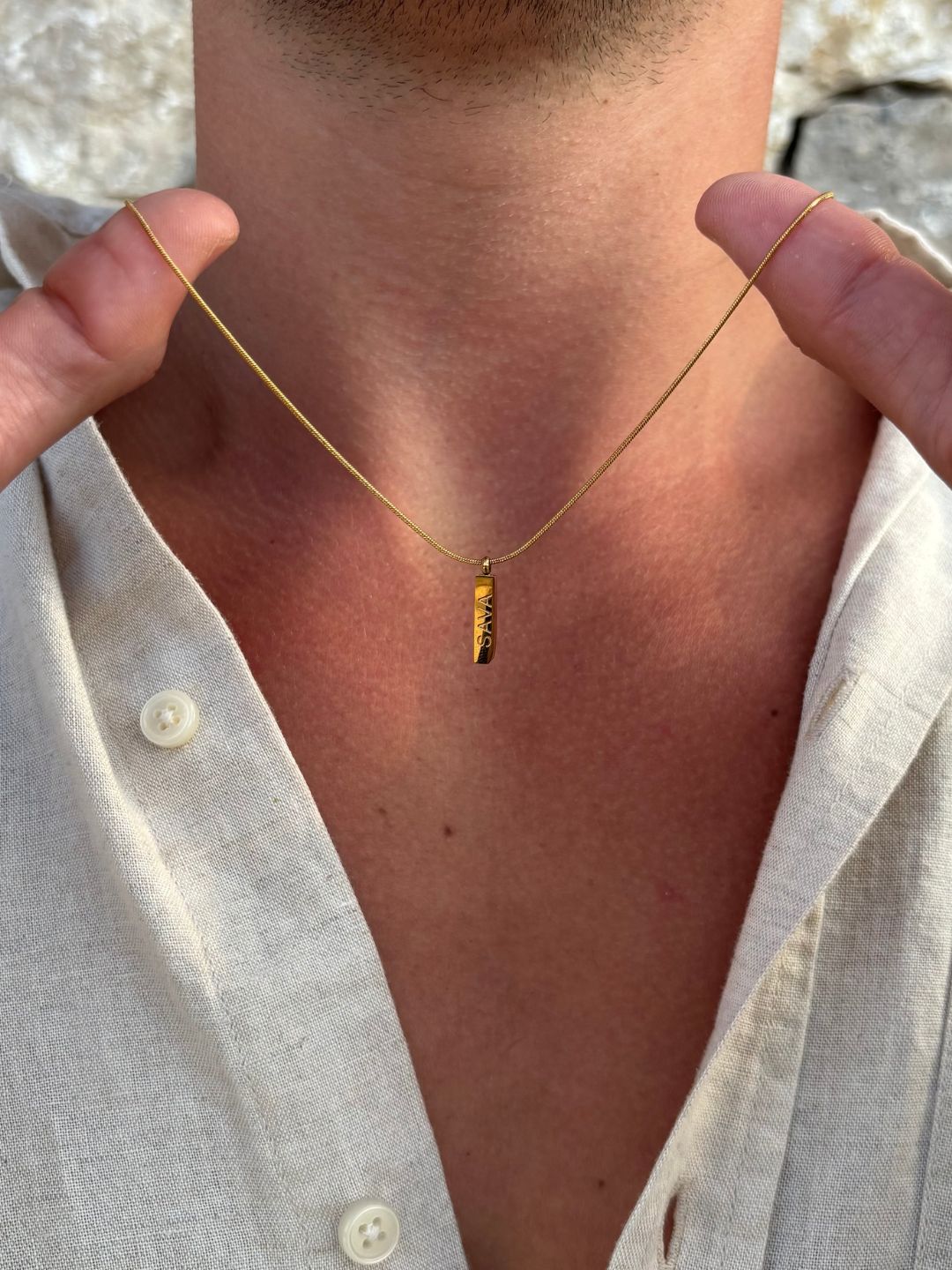 SAVA NECKLACE | 18K Goud