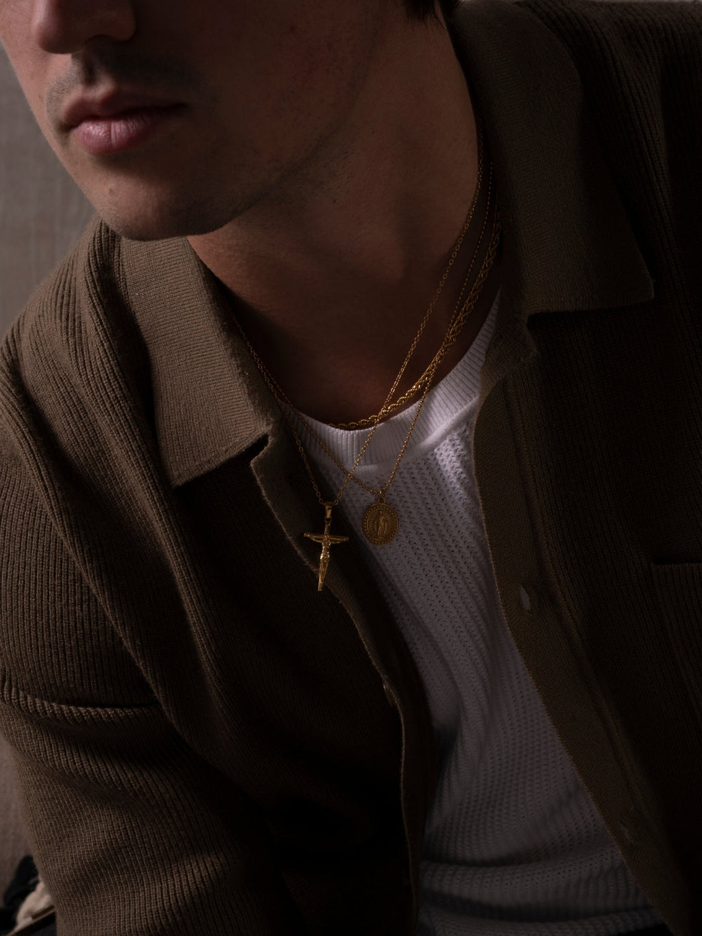 CRUCIFIX CHAIN | 18K Goud