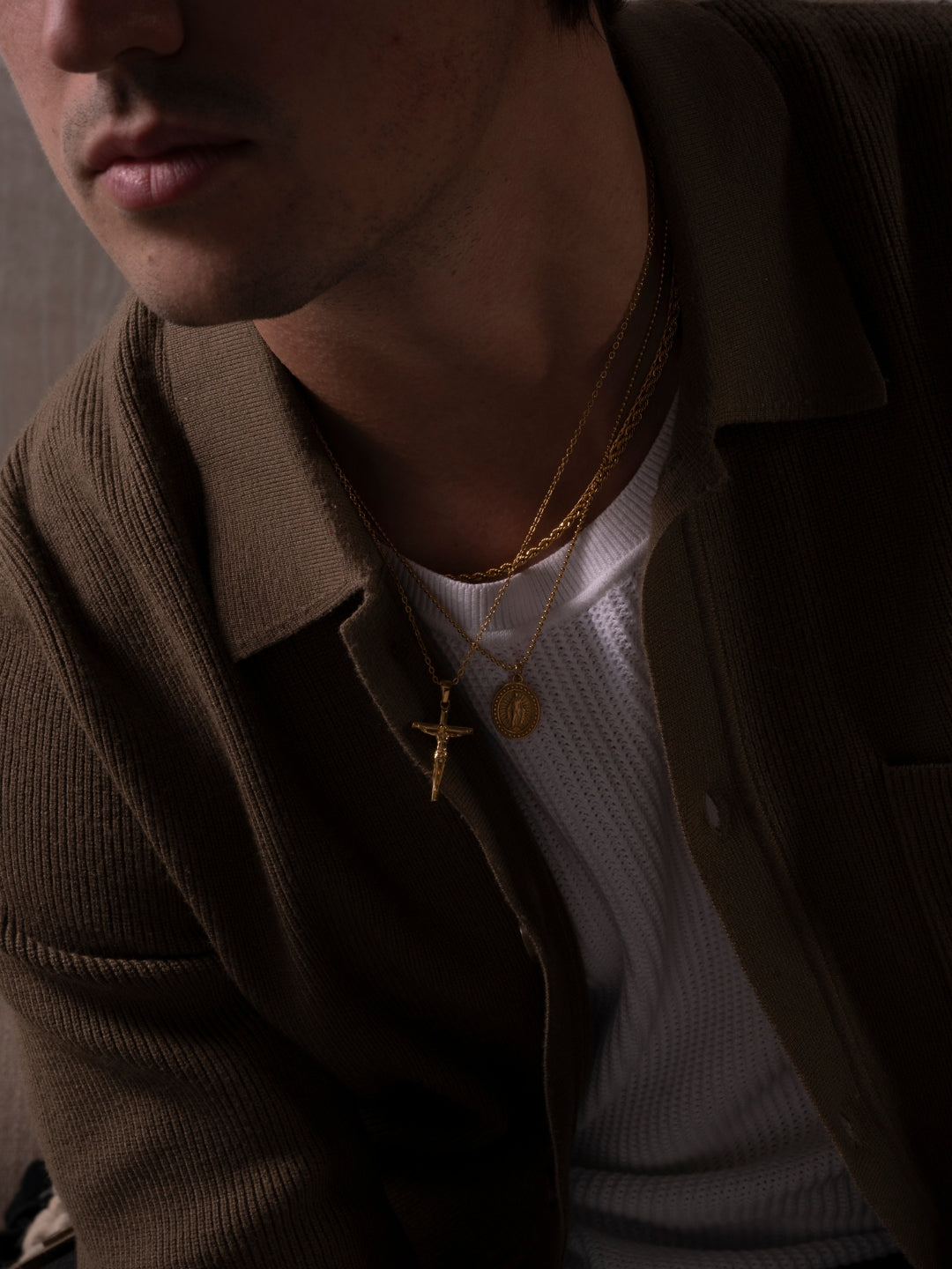 CRUCIFIX CHAIN | 18K Goud