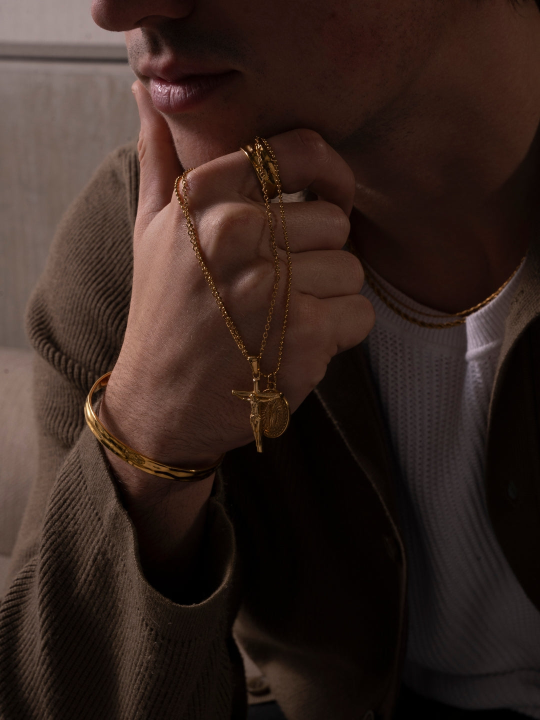 CRUCIFIX CHAIN | 18K Goud
