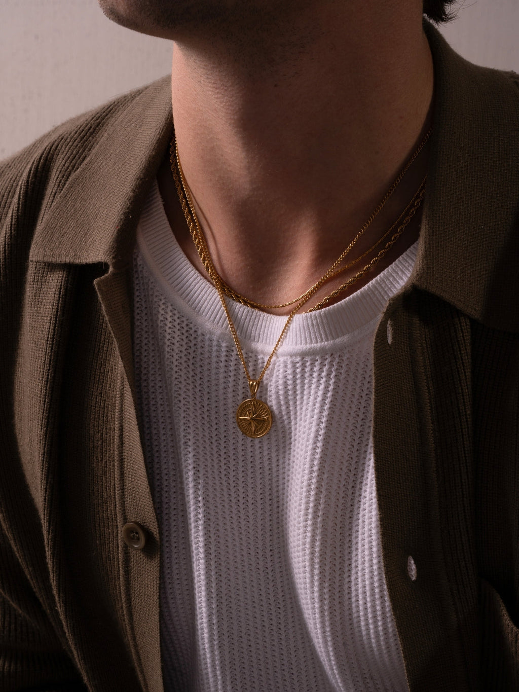 COMPASS CHAIN | 18K Goud