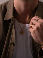 COMPASS CHAIN | 18K Goud