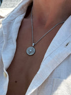 COMPASS CHAIN | Zilver