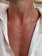 FIGARO CHAIN 3MM | 18K Goud