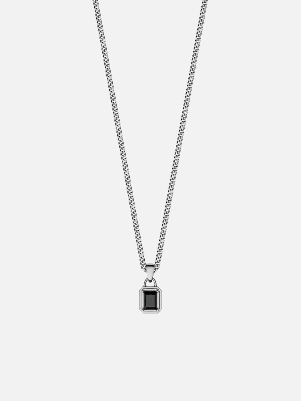 MIDNIGHT GEMSTONE CHAIN | Zilver