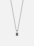 MIDNIGHT GEMSTONE CHAIN | Zilver