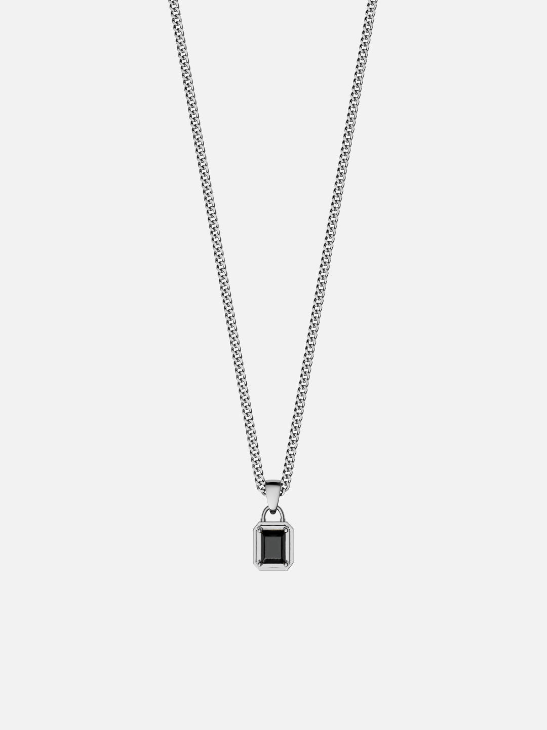 MIDNIGHT GEMSTONE CHAIN | Zilver