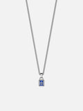 OCEAN GEMSTONE CHAIN | Zilver