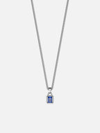 OCEAN GEMSTONE CHAIN | Zilver