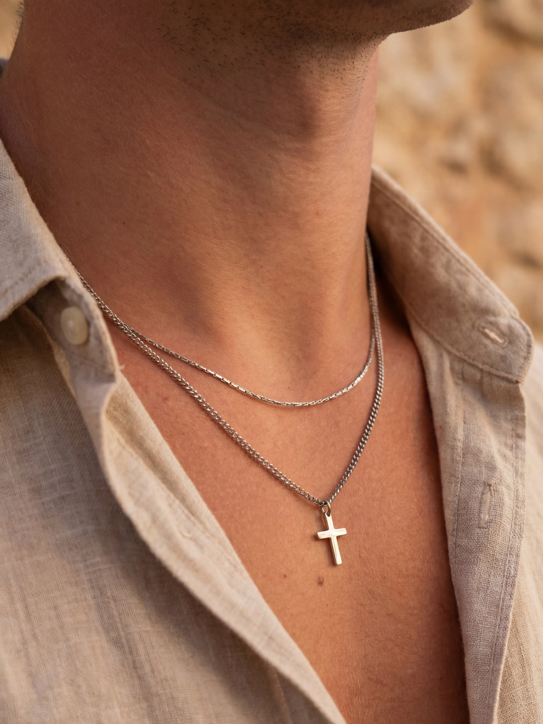 WIRE CHAIN | Zilver