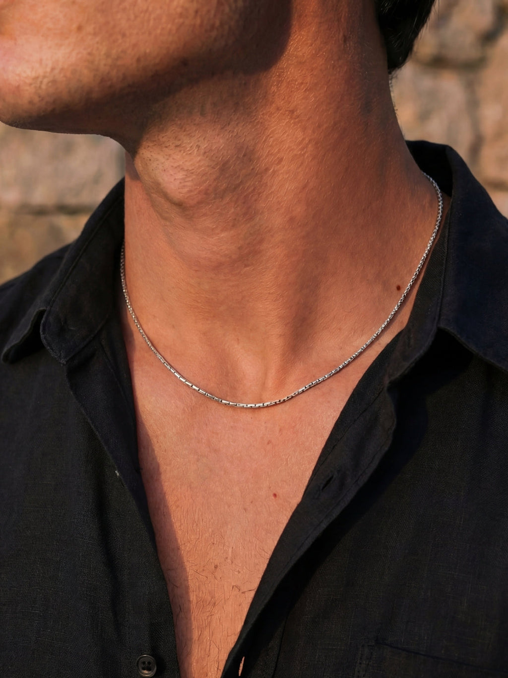 WIRE CHAIN | Zilver