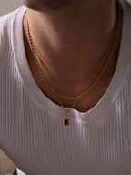 MIDNIGHT GEMSTONE CHAIN | 18K Goud