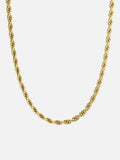 ROPE CHAIN 5MM | 18K Goud
