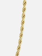 ROPE CHAIN 5MM | 18K Goud