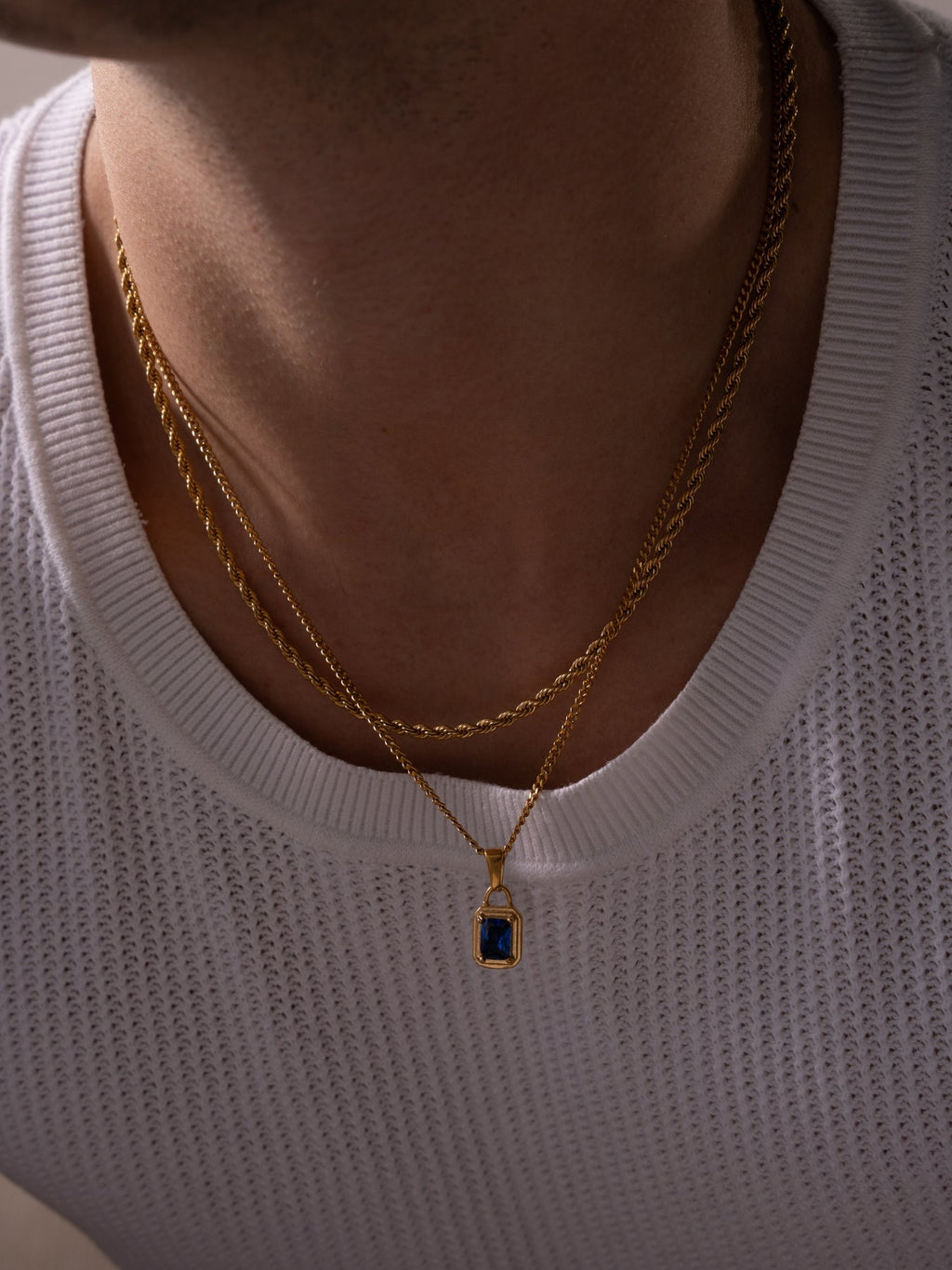 OCEAN GEMSTONE CHAIN | 18K Goud