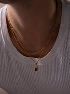 OCEAN GEMSTONE CHAIN | 18K Goud
