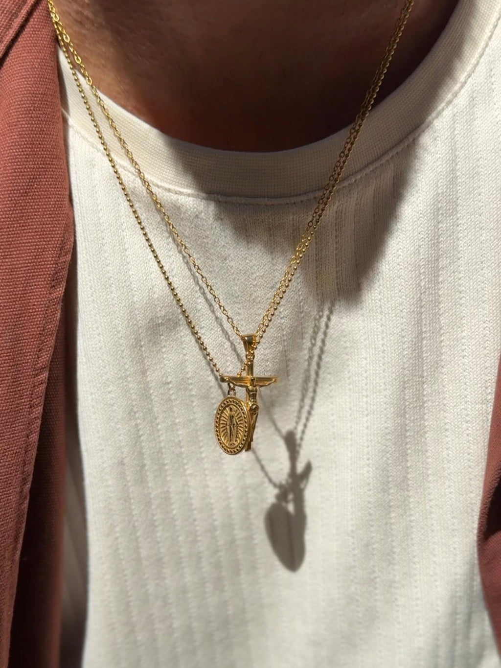 CRUCIFIX CHAIN | 18K Goud