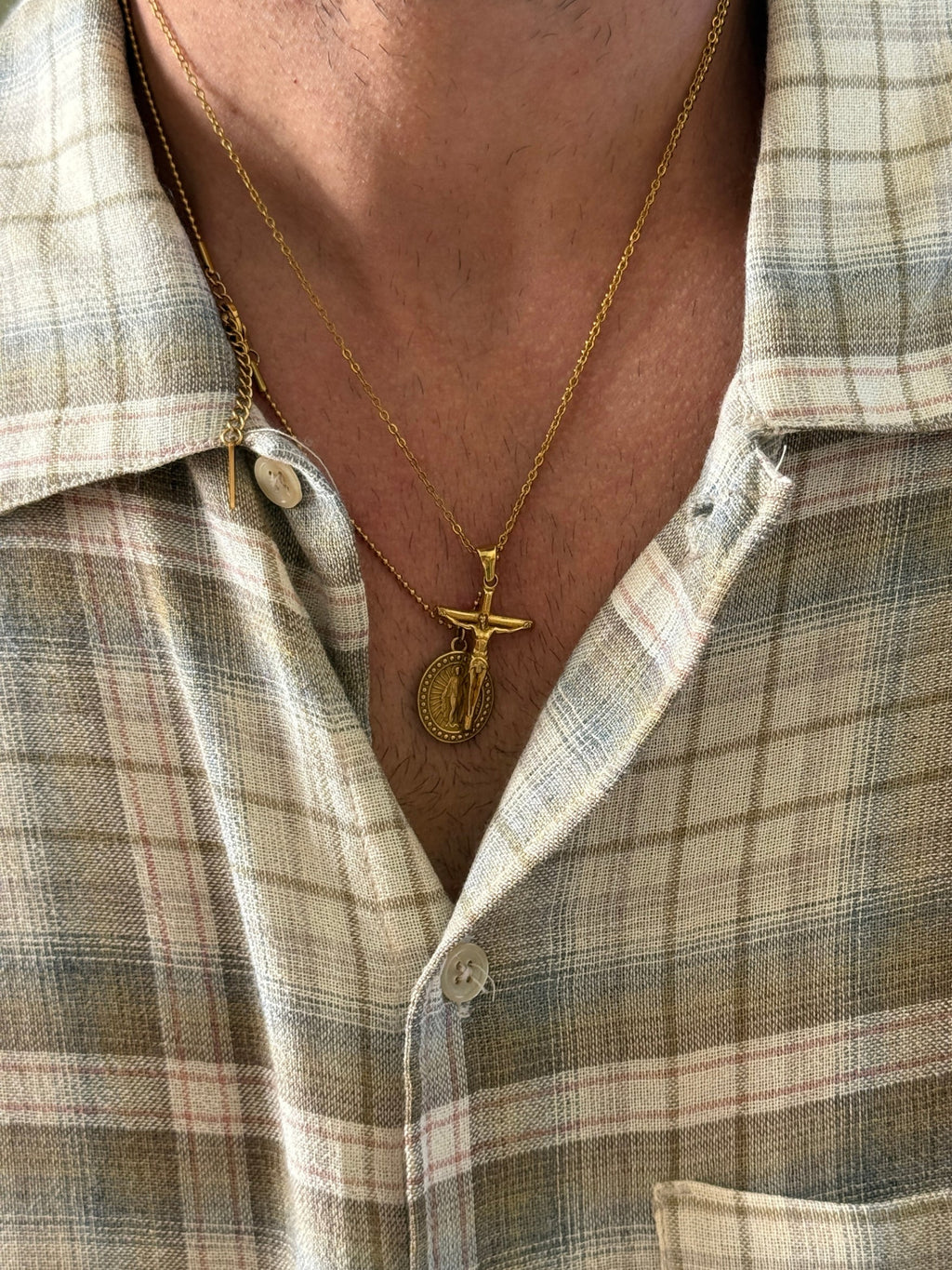 CRUCIFIX CHAIN | 18K Goud