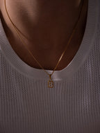 WHITE GEMSTONE CHAIN | 18K Goud
