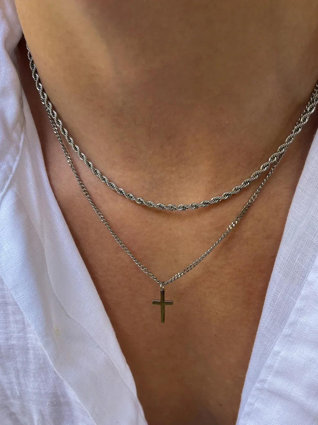 Cross Chain Necklace