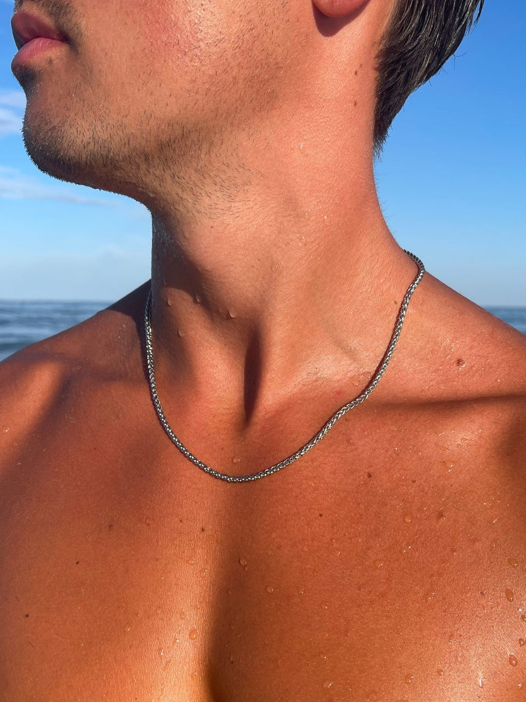 WHEAT CHAIN 3MM | Zilver