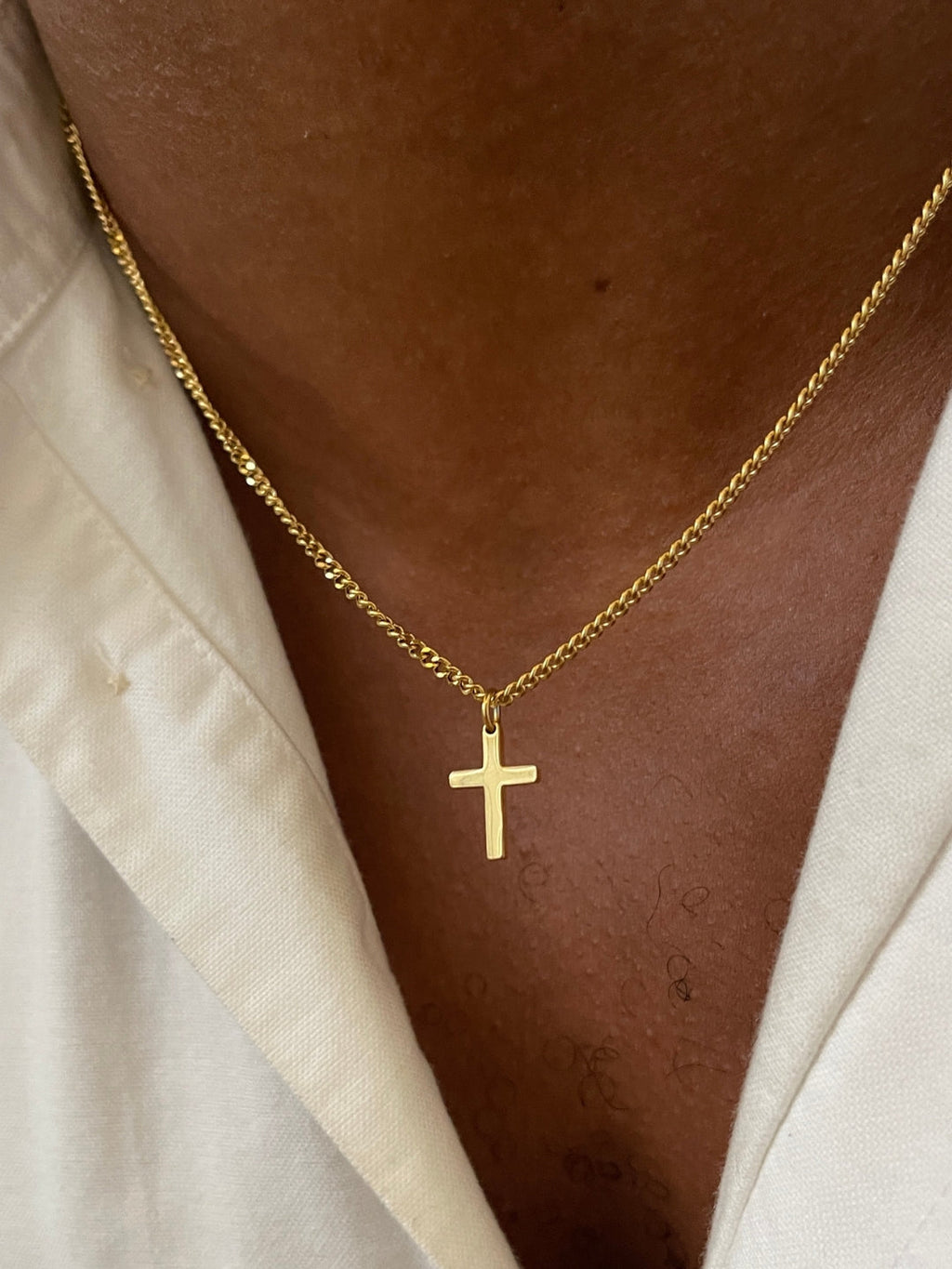CROSS CHAIN | 18K Goud