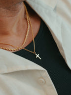 CROSS CHAIN | 18K Goud