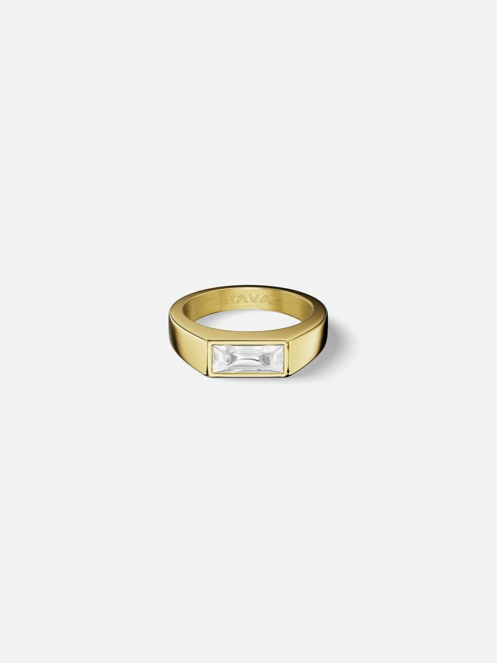 WHITE COMO RING | 18K Gold